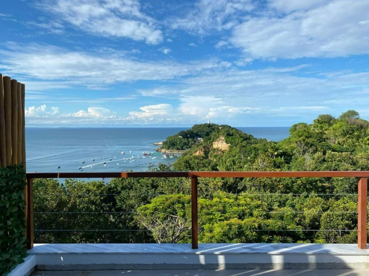 Pouso Do Sol - Apartamento Com Vista Panoramica Em Morro Morro de Sao Paulo Bagian luar foto