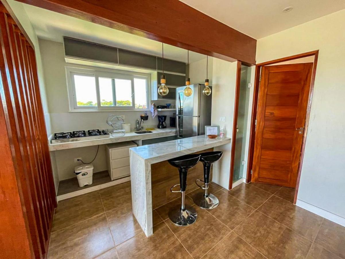 Pouso Do Sol - Apartamento Com Vista Panoramica Em Morro Morro de Sao Paulo Bagian luar foto
