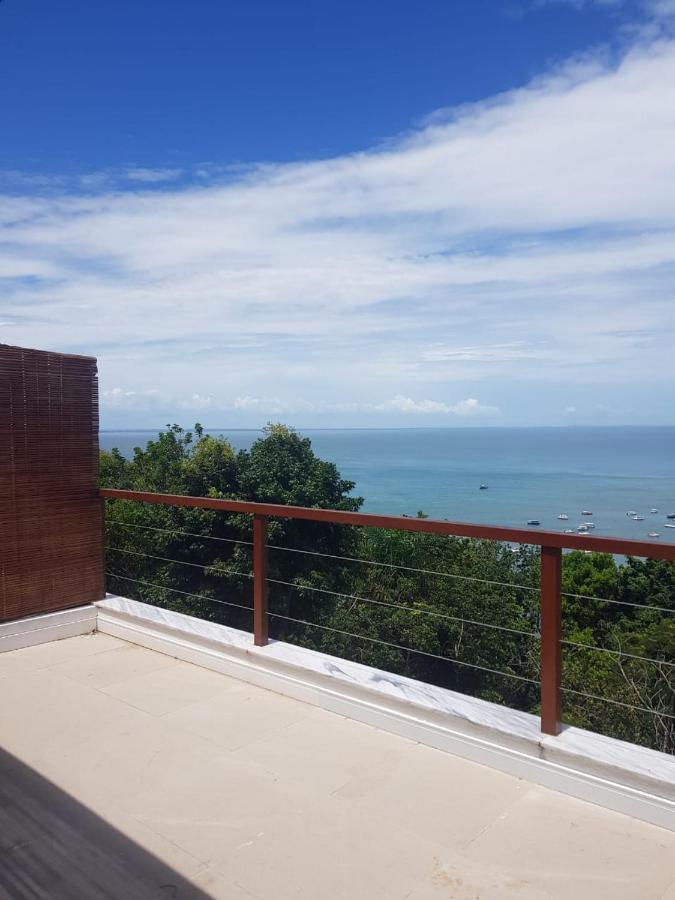 Pouso Do Sol - Apartamento Com Vista Panoramica Em Morro Morro de Sao Paulo Bagian luar foto